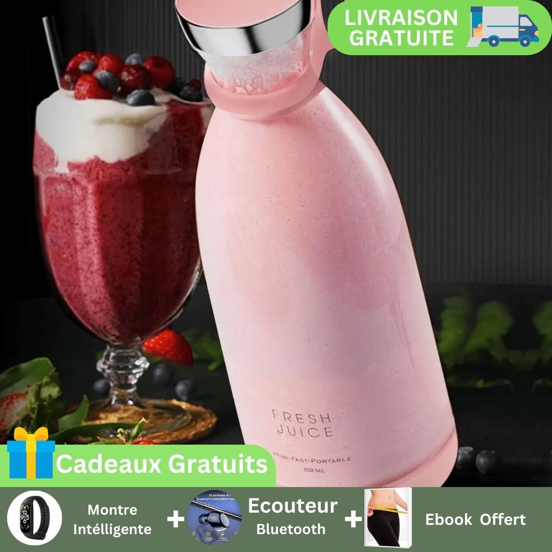 Fresh Juice : Votre Mixeur Portable pour des Smoothies Frais où