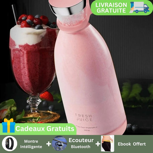 FreshJuice™ Mini Portable Mixeur 350mL - FlexLife21